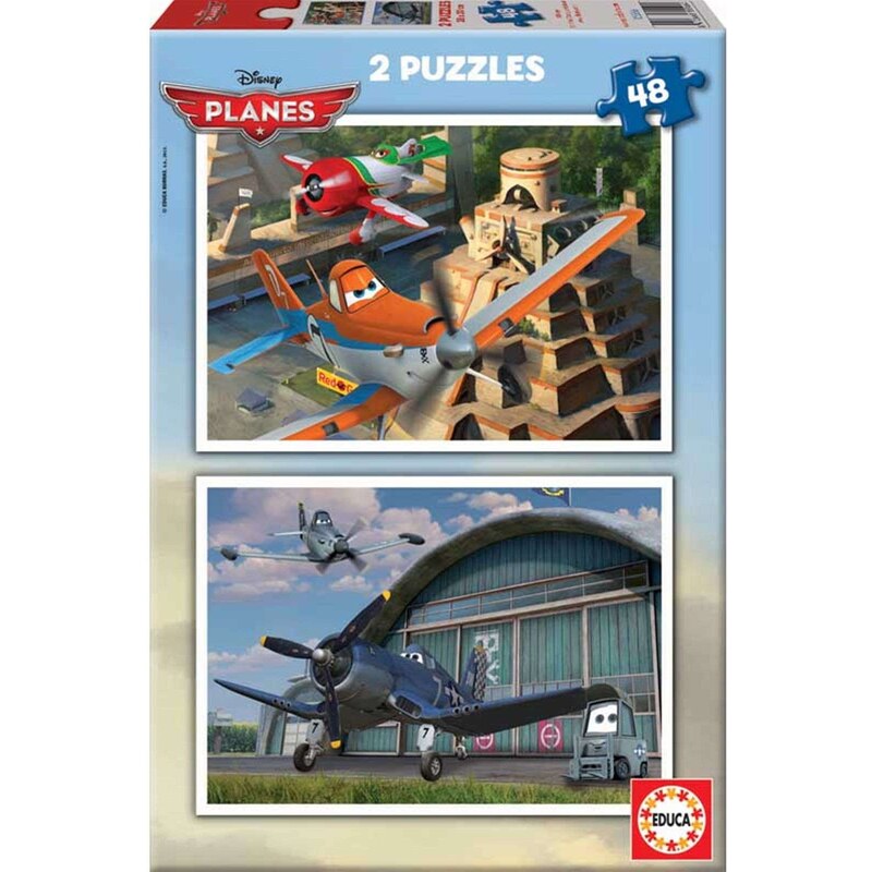 Educa Puzzle 2X 48 pièces planes - Puzzle - multicolore