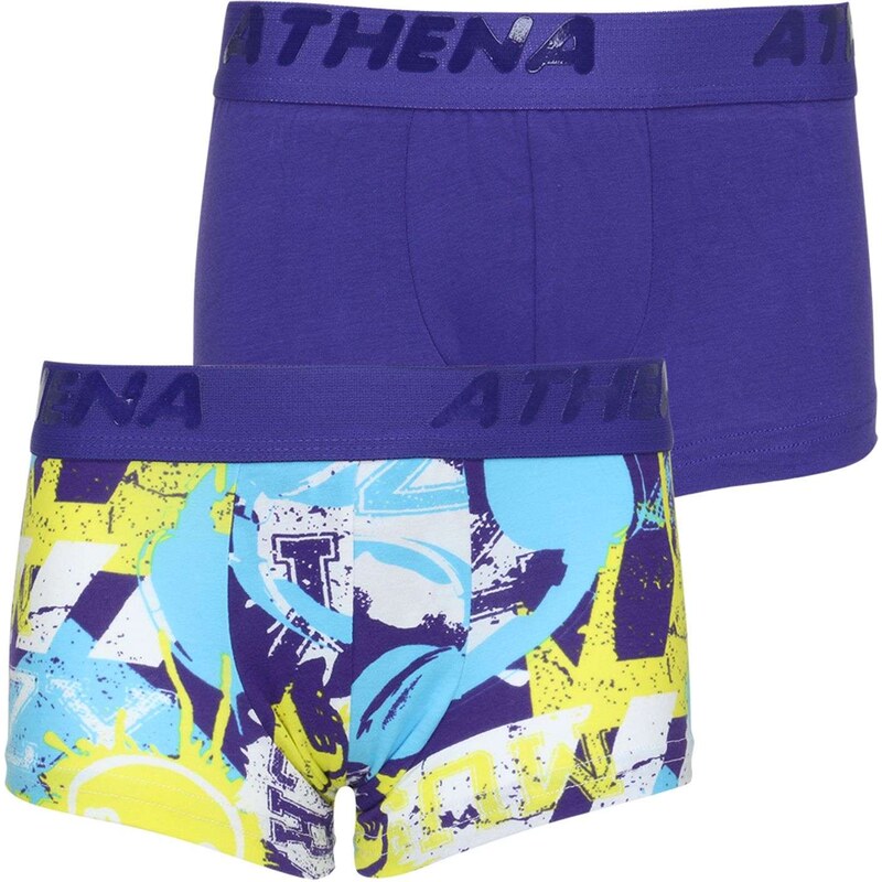 Athena Graphic - Lot de 2 boxers - bicolore