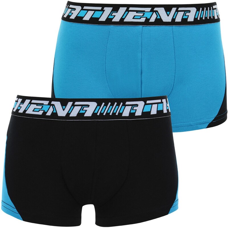 Athena Easy Sport - Lot de 2 boxers - bicolore