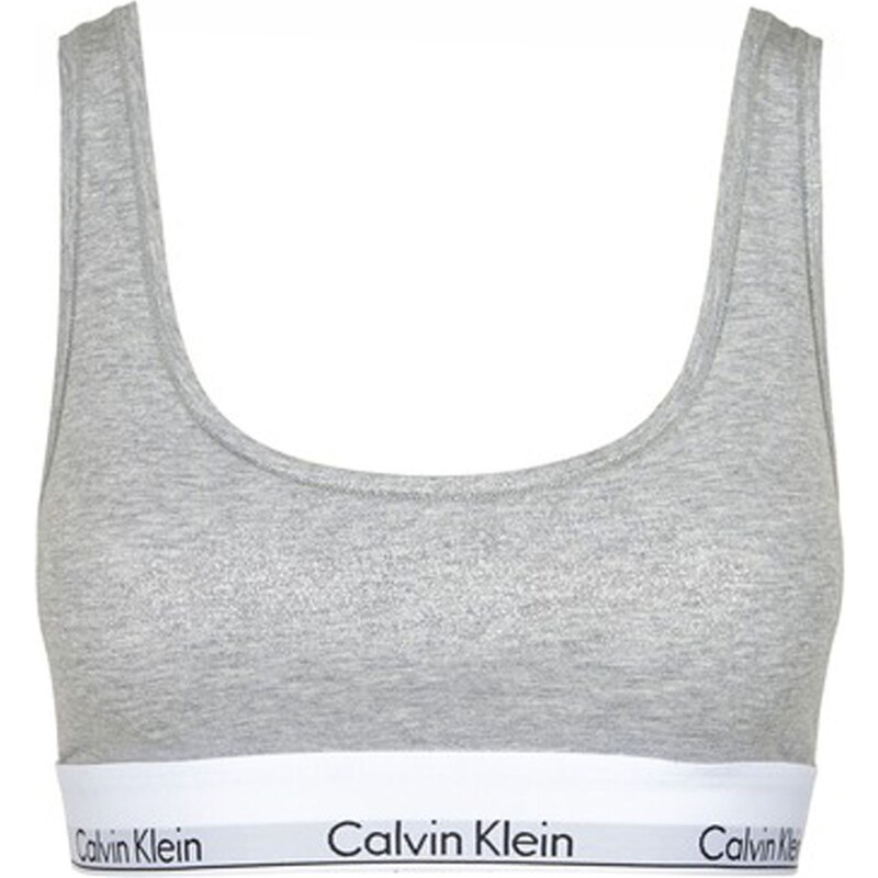 Calvin Klein Underwear Women Modern Cotton - Brassière - Gris
