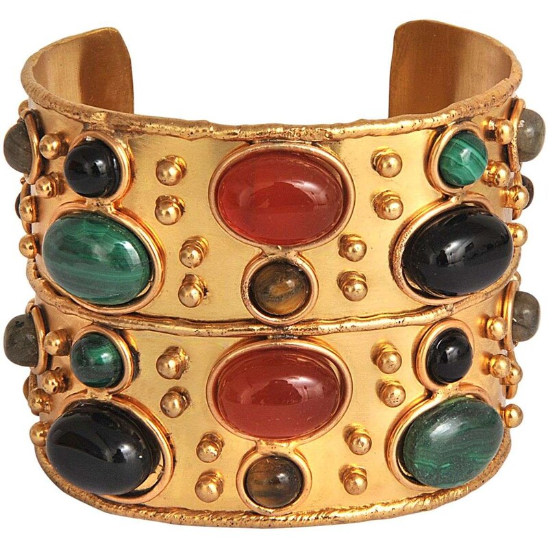 Silvia Toledano Byzance - Bracelet orné de pierres - multicolore