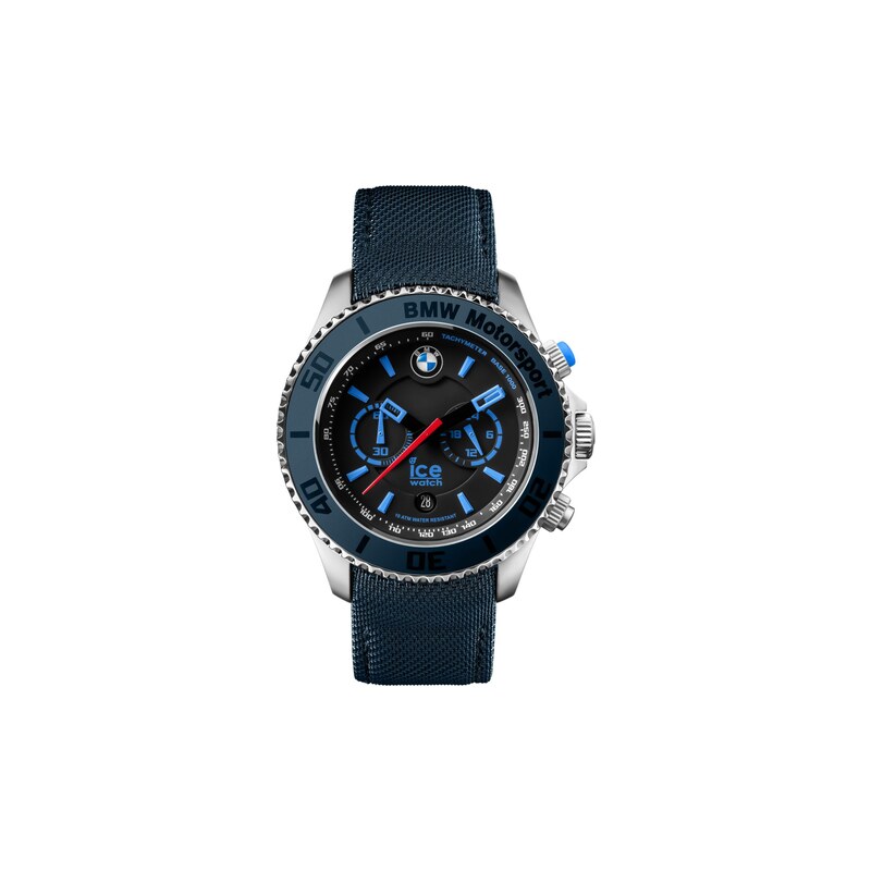 Soldes - Montre Ice-Watch Ice-BMW Motorsport Steel Chrono - Dark et Light Blue - Big ICEW-001121 pour Homme. Retour gratuit + 30 jours pour se décider.