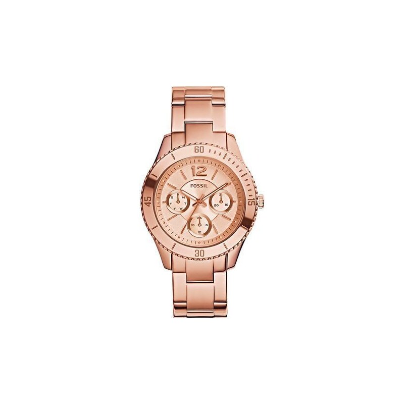 Montre Fossil Stella PVD or rose
