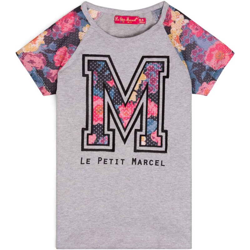 Le Petit Marcel T-shirt - gris chine