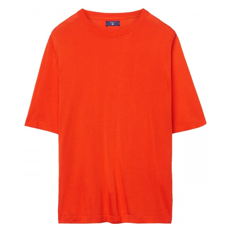 GANT T-shirt En Soie - Rusty Orange