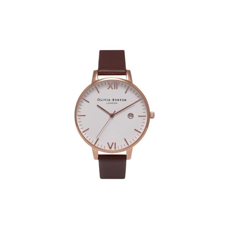Montre Olivia Burton Timeless - Brown and Rose Gold