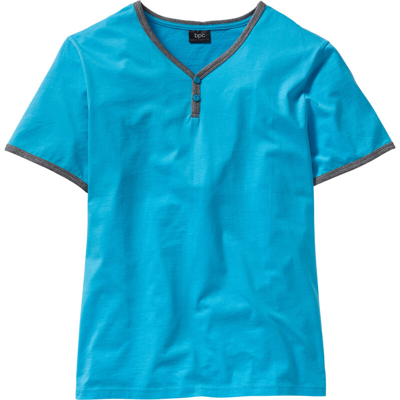 bpc bonprix collection T-shirt Regular Fit bleu manches courtes homme - bonprix