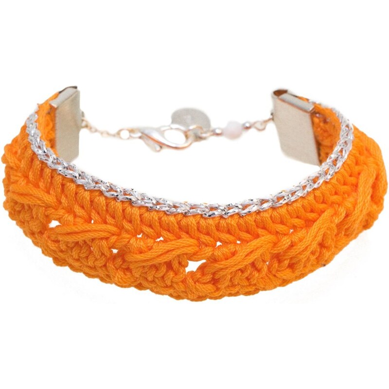 Objets Obscurs Bijoux Ksena - Bracelet manchette - orange