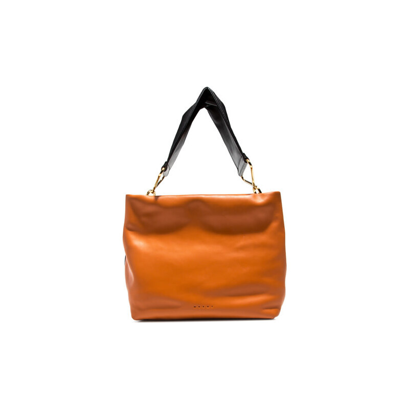 MARNI two-tone maxi strap bag