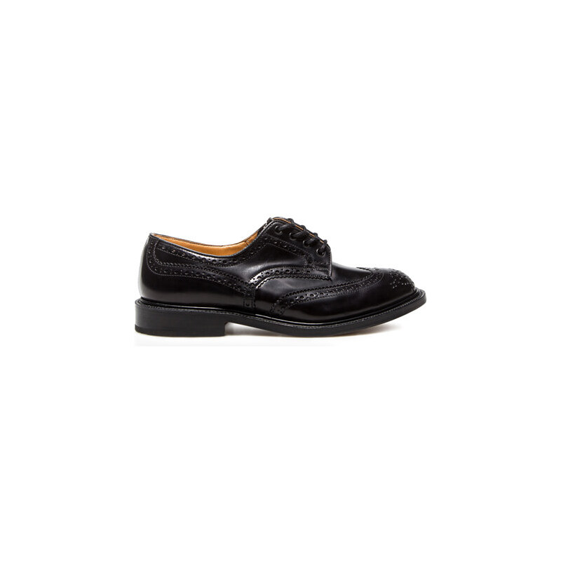 delsy junya watanabe x tricker's lace-up shoes color black