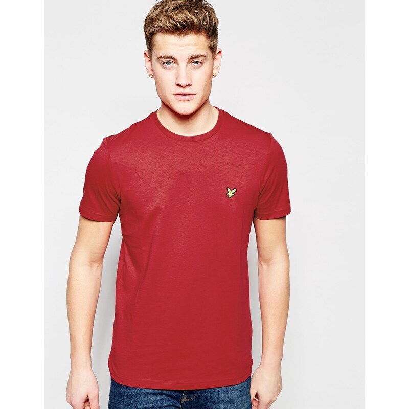 Lyle & Scott - T-shirt à logo aigle - Rouge - Rouge