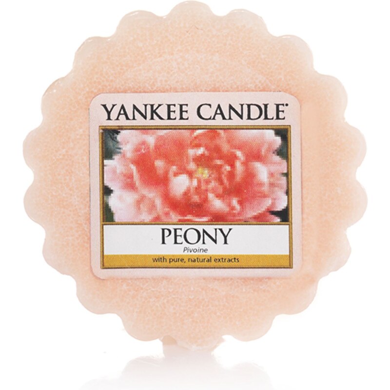 Yankee Candle Pivoine - Bougie parfumée - rose clair