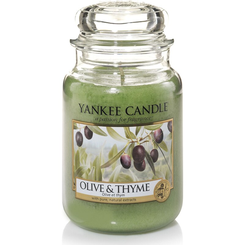 Grande Jarre Olive et Thym Yankee Candle