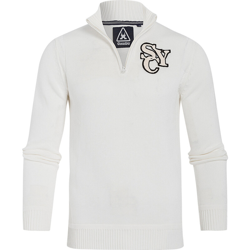 Gaastra Pull Scatter blanc Hommes