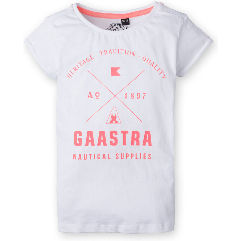 Gaastra T-Shirt Pad Island Girls blanc Filles