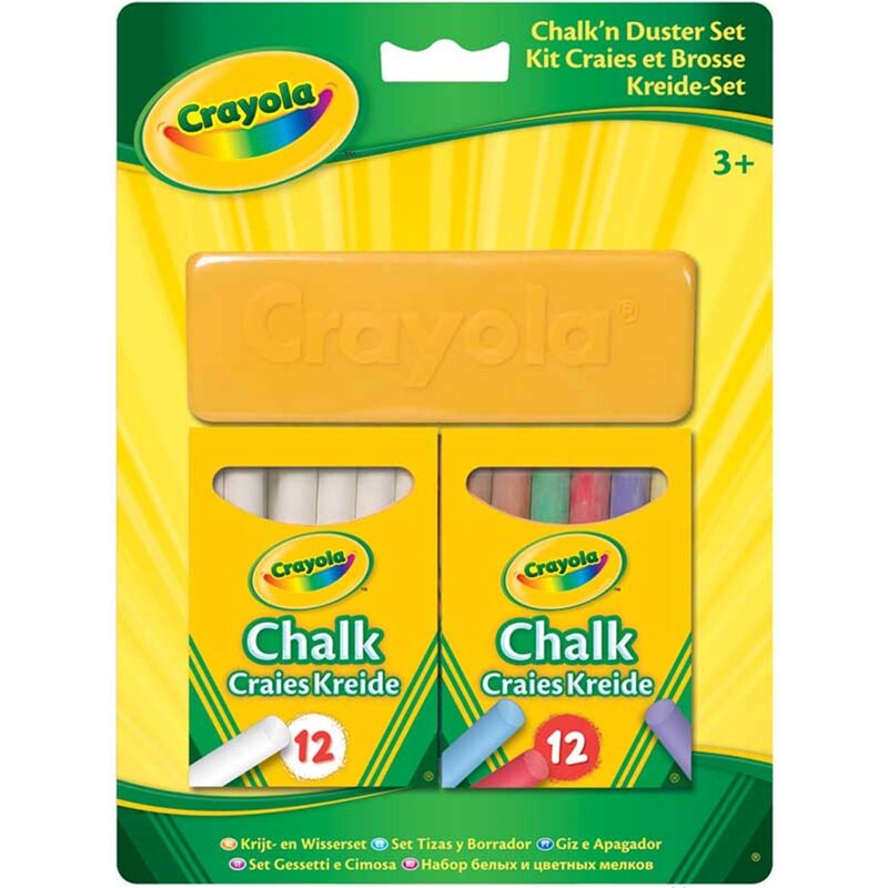 Crayola Craies et brosse - multicolore