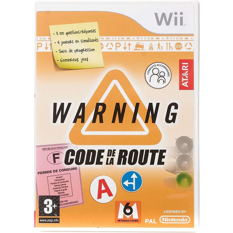High Tech Warning : Code de la route pour Wii