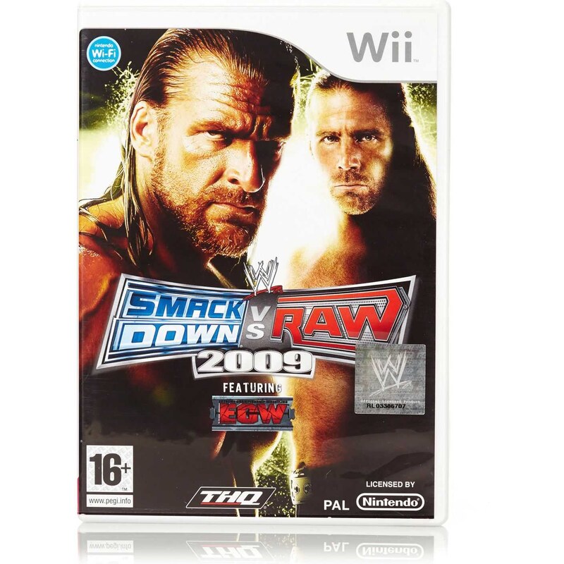 High Tech Smackdown VS Raw 2009 pour Wii