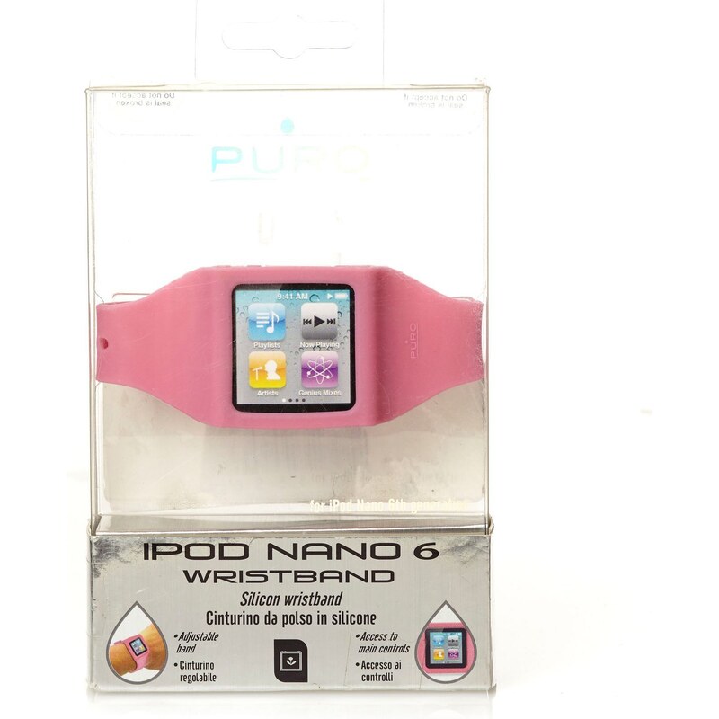 High Tech Bracelet porte-Ipod Nano 6 - rose