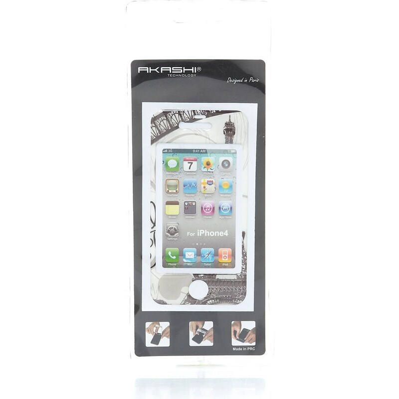 High Tech Sticker pour Iphone 4 - imprimé