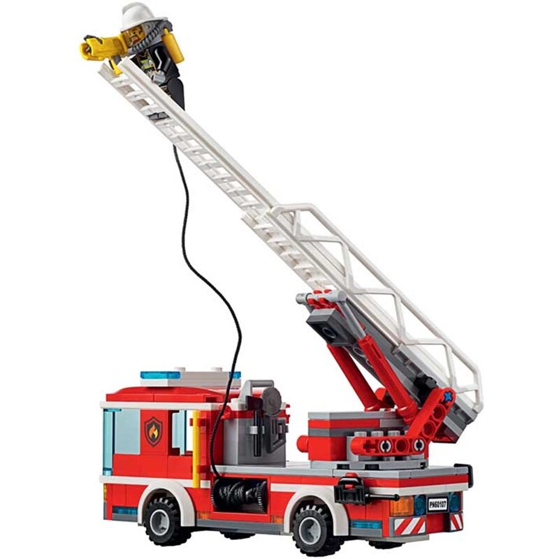 Camion de pompier avec échelle Lego