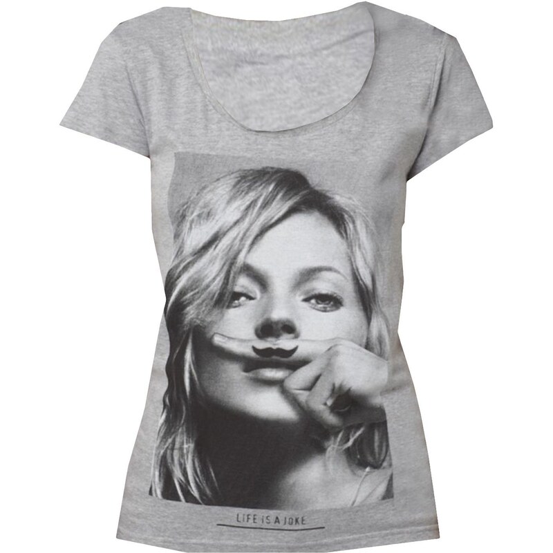 Eleven Paris Kate Moss - Tshirt - gris