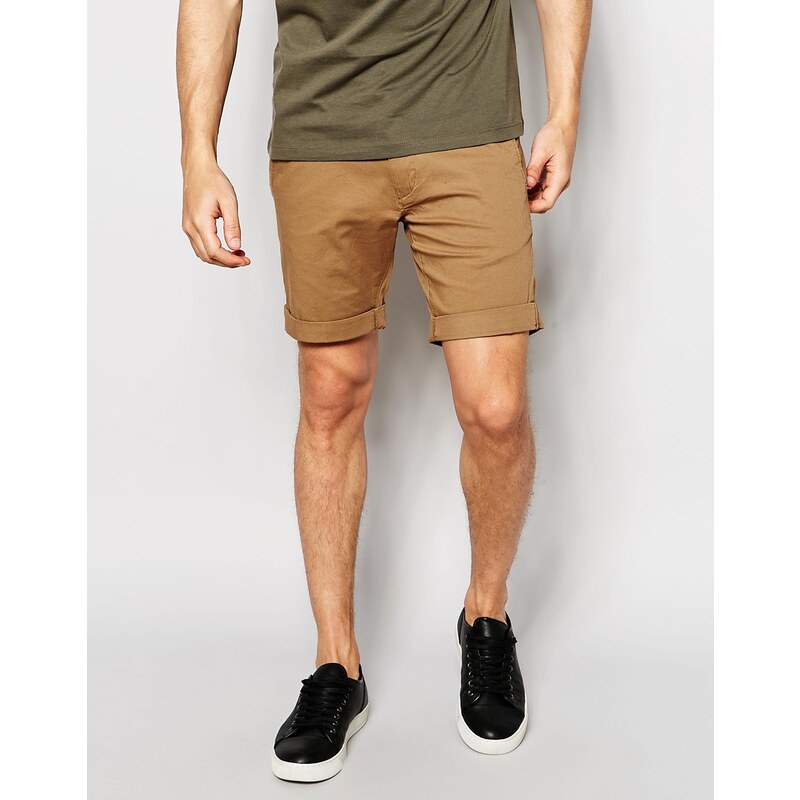 Selected Homme - Short chino - Beige