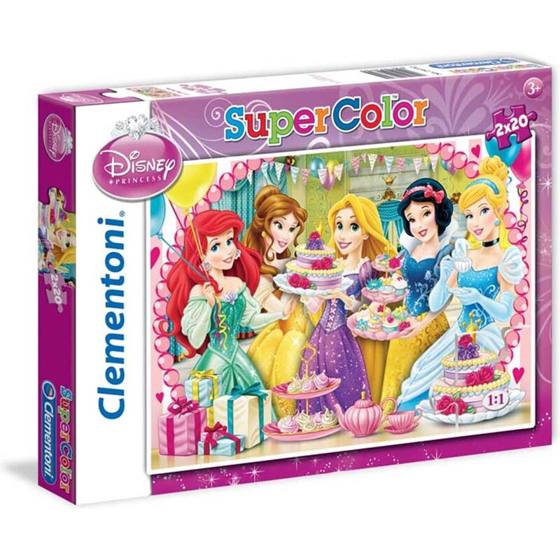Clementoni Puzzle Princesse - multicolore