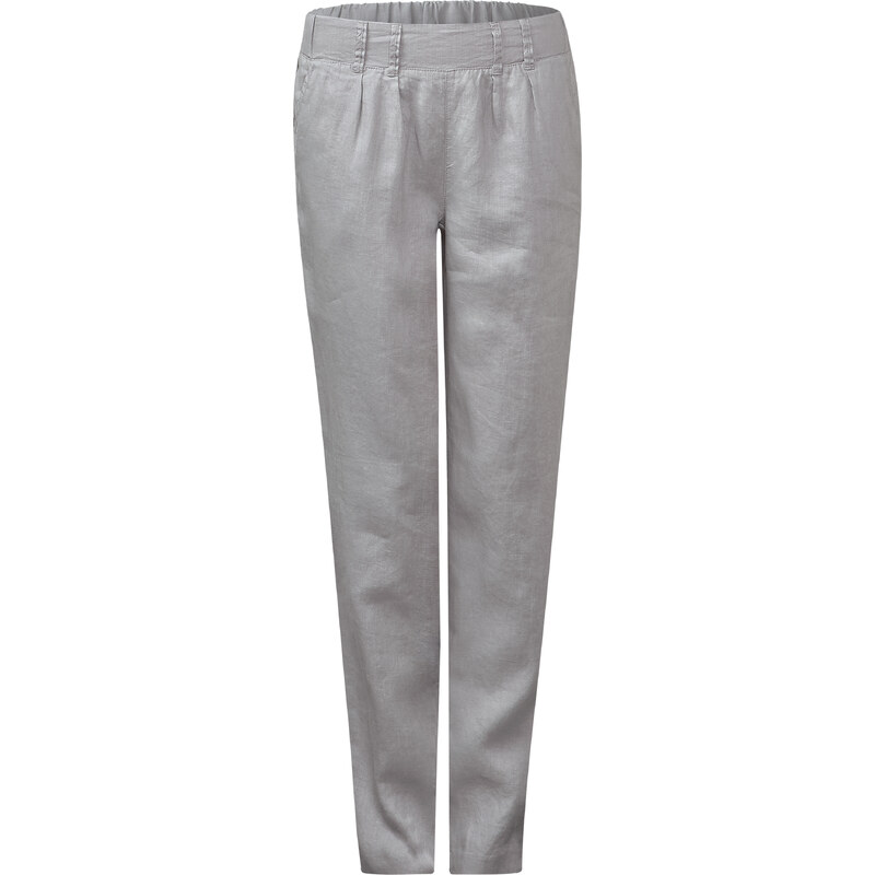 Street One - Pantalon en lin Josefin - pearl grey