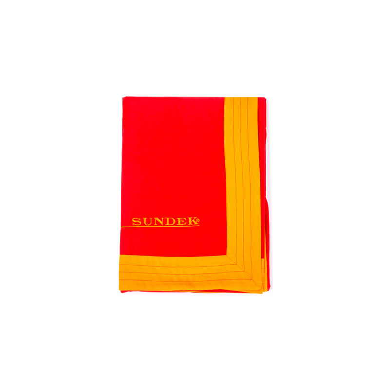 SUNDEK microfiber towel color red
