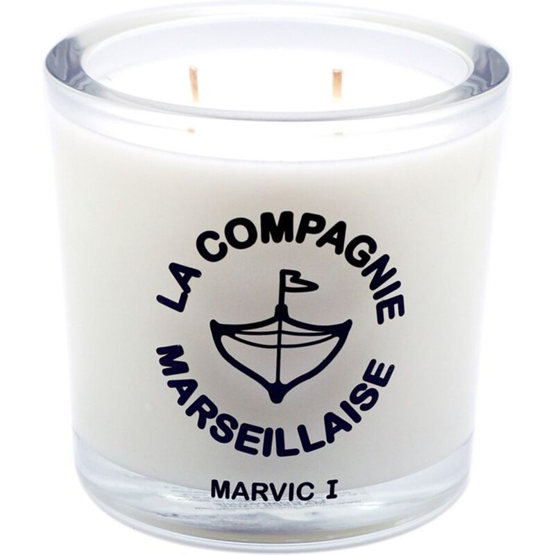La Compagnie Marseillaise Marvic I - Bougie parfumée - blanc