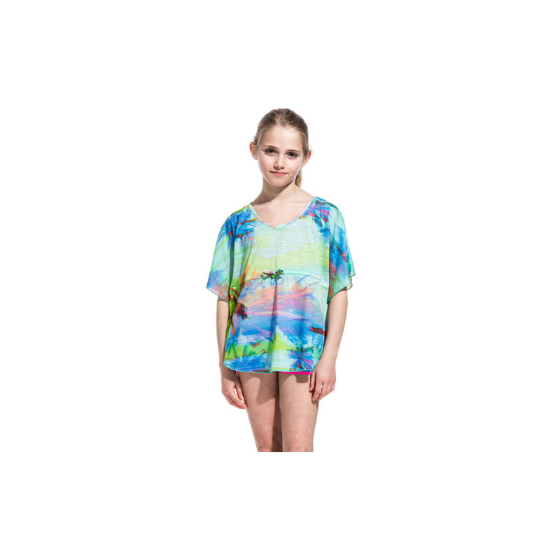 SUNDEK betta t-shirt with miami dream print