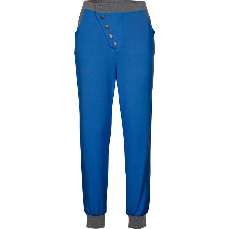bpc bonprix collection Pantalon sarouel sweat longueur 7/8 bleu femme - bonprix