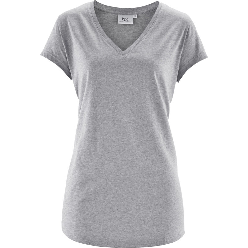 bpc bonprix collection T-shirt jersey manches courtes gris femme - bonprix
