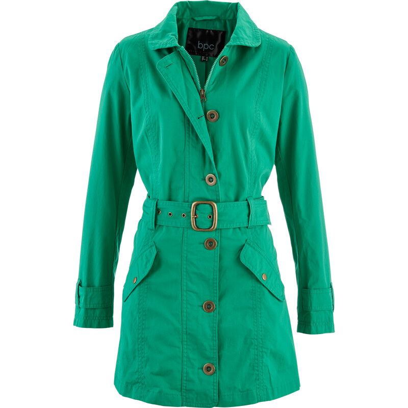 bpc bonprix collection Trench-coat vert manches longues femme - bonprix
