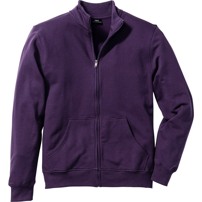 bpc bonprix collection Gilet sweat-shirt Regular Fit violet manches longues homme - bonprix