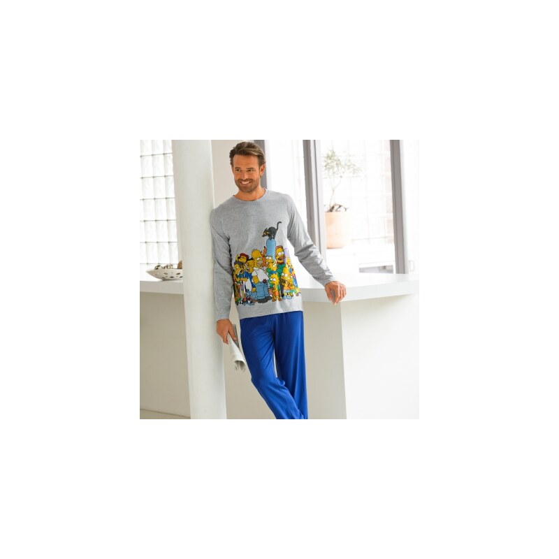 The simpsons Blancheporte Pyjama manches longues