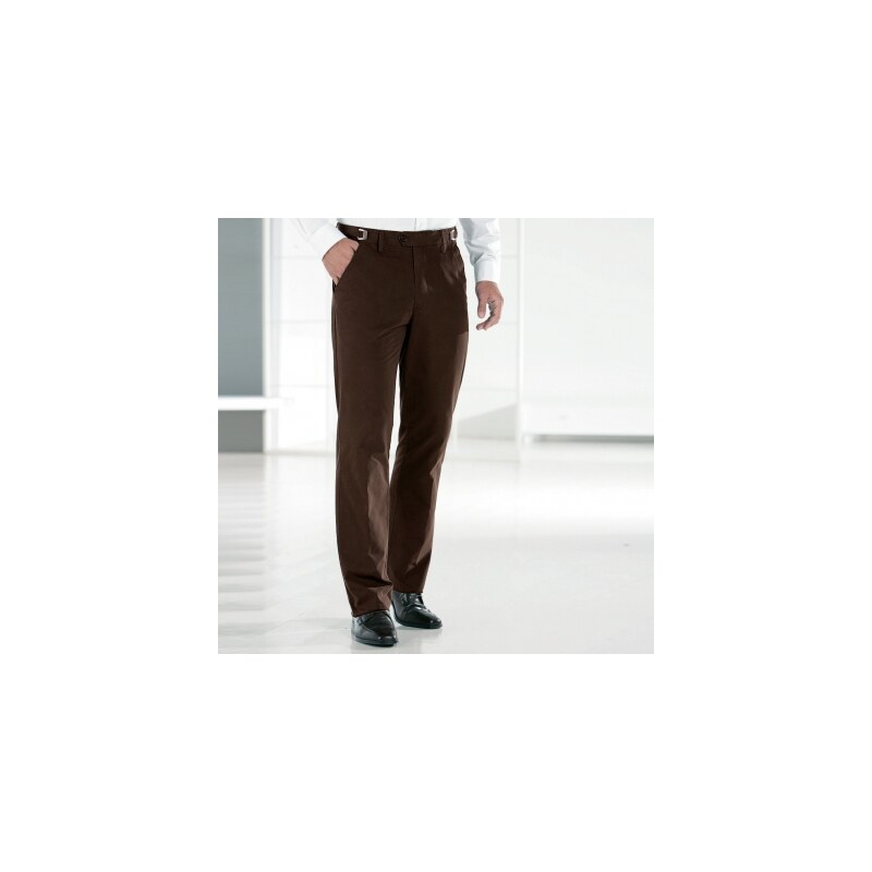 Blancheporte Pantalon polyester + coton taille réglable
