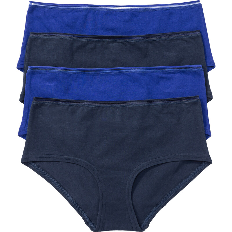 bpc selection Lot de 4 culottes bleu lingerie - bonprix