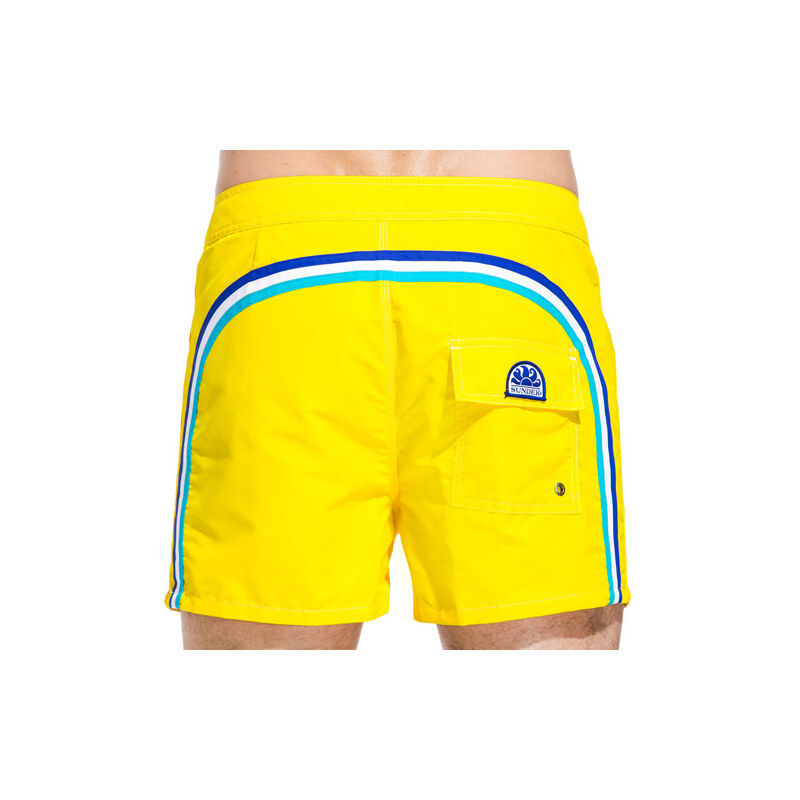 SUNDEK fixed waistband mid-length board shorts
