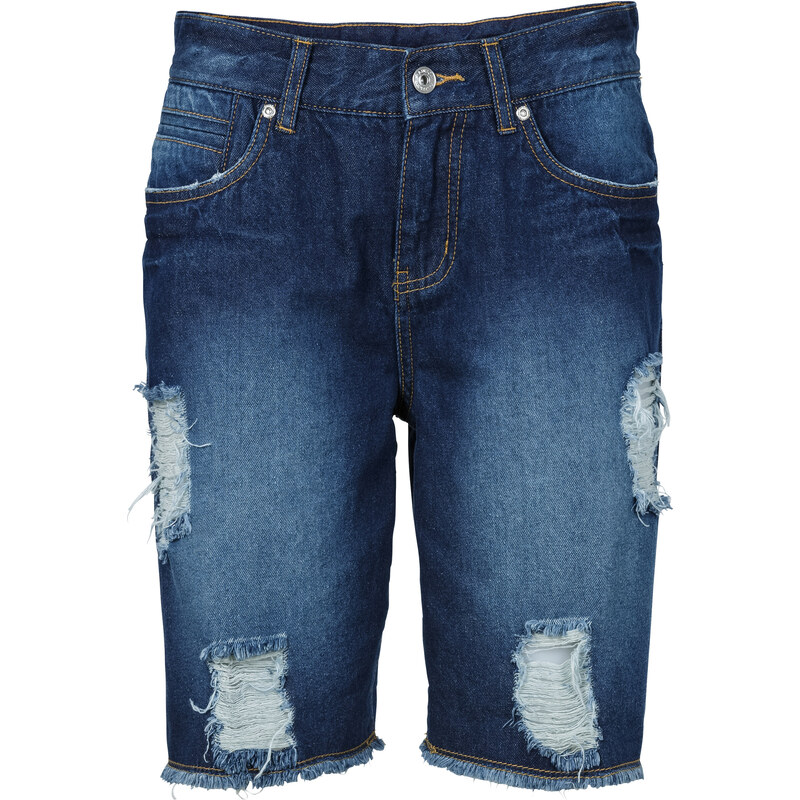RAINBOW Short en jean bleu femme - bonprix