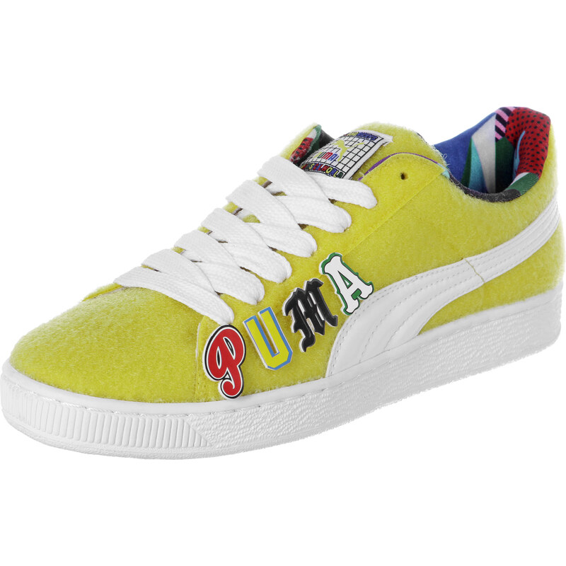 Puma Basket X Dee&Ricky Cr chaussures vibrant yellow/wht