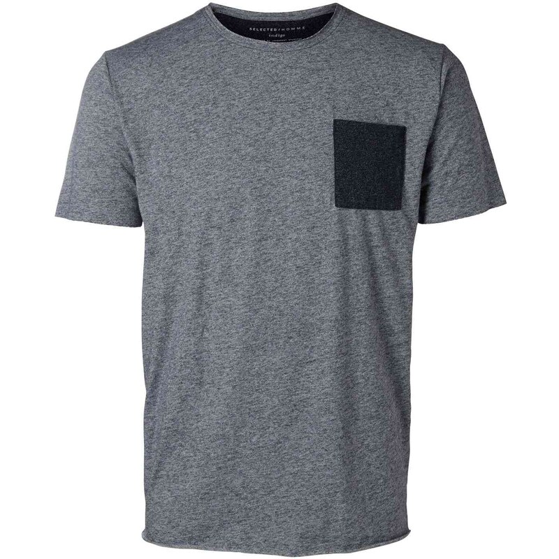 Selected SHNCRISS - T-shirt - gris