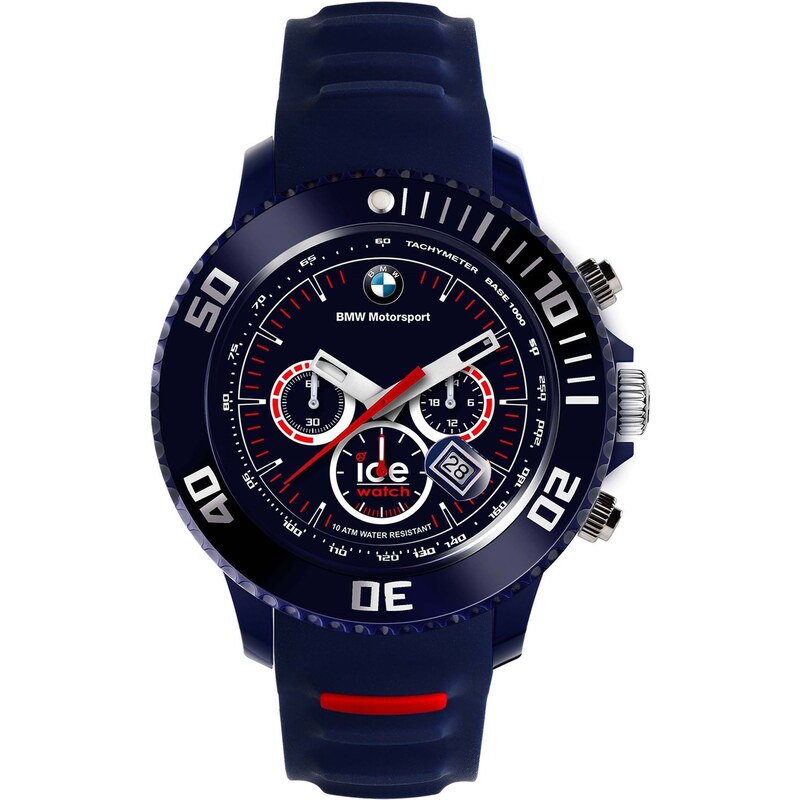 Ice Watch Ice Bmw Motorsport - Montre homme - bracelet en silicone bleu nuit