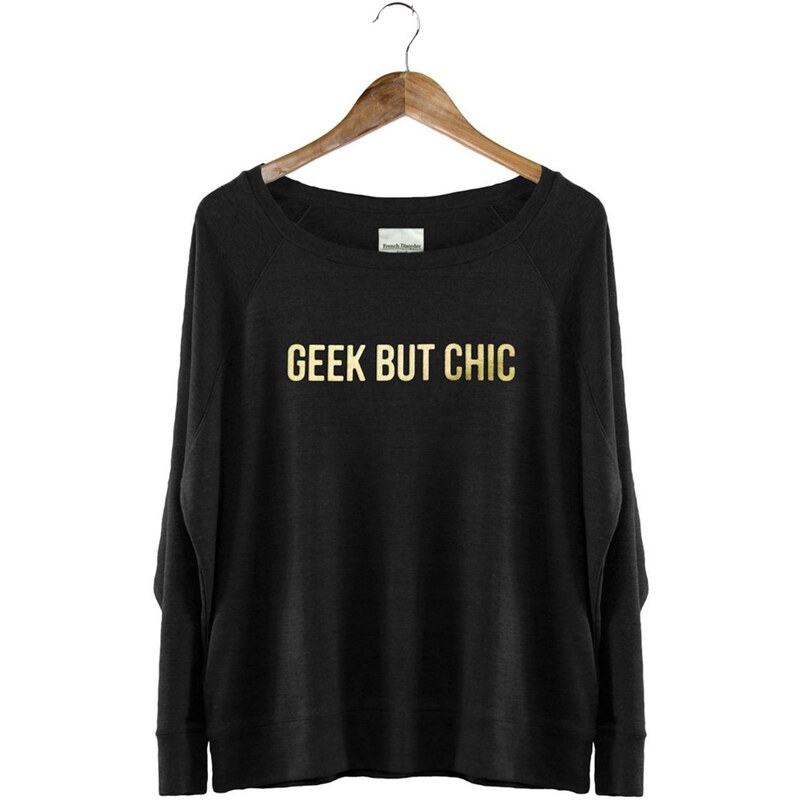 French Disorder Geek but chic - Sweat-shirt - noir
