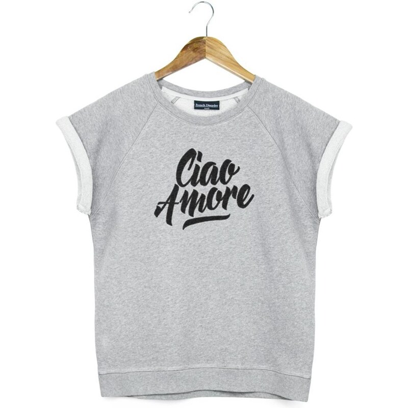 French Disorder Ciao Amore - Sweat-shirt - gris chine