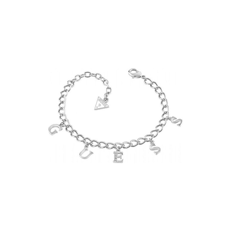 Guess Bracelet Iconic Charme UBB61080 - Bijou pour Femme Guess en Acier