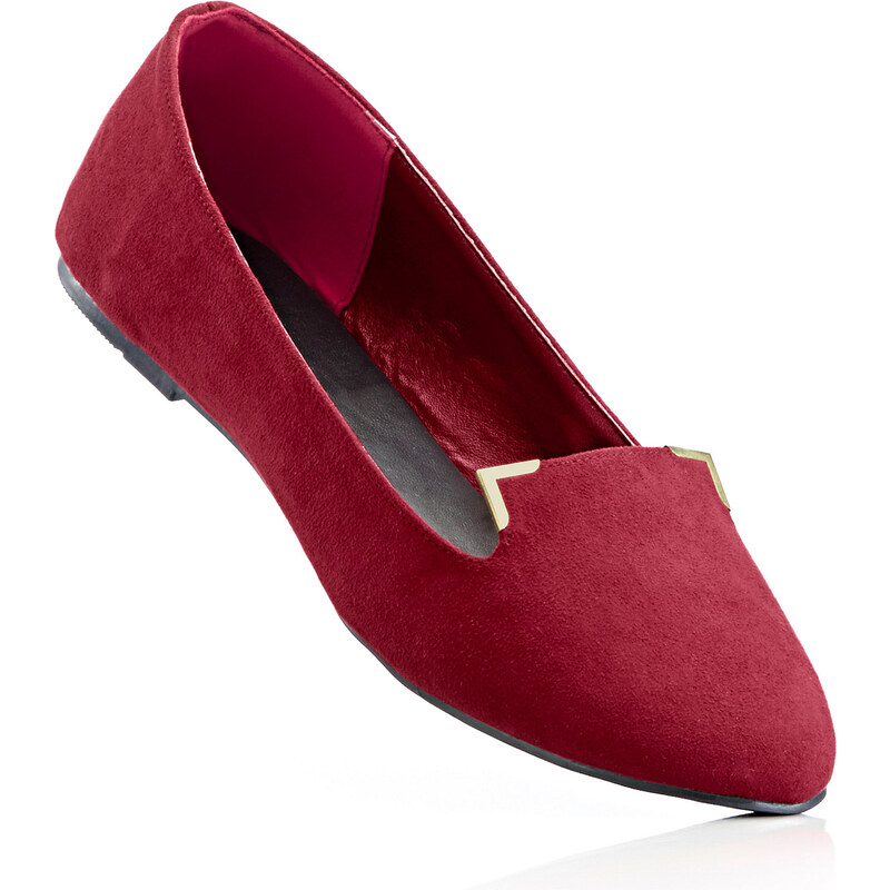 BODYFLIRT Slippers rouge chaussures & accessoires - bonprix