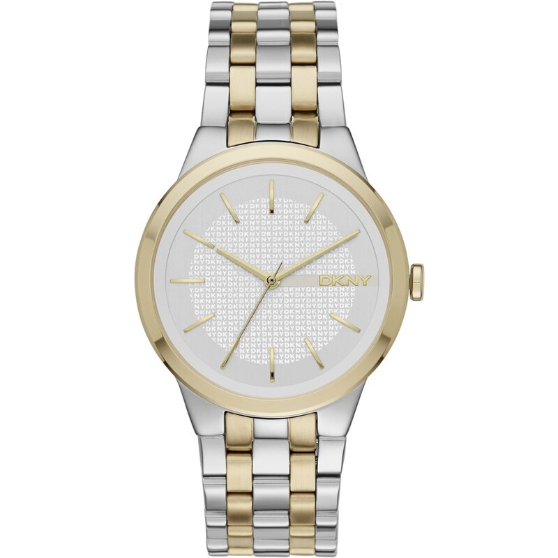 Dkny Montres, Park Slope Round Watch Silver/Gold en or, argent