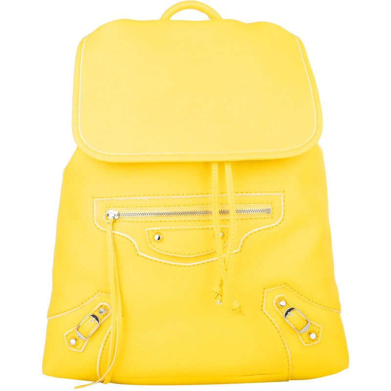 Balenciaga Sacs à Bandoulière, Classic Traveller Backpack Small Jaune Soleil en jaune